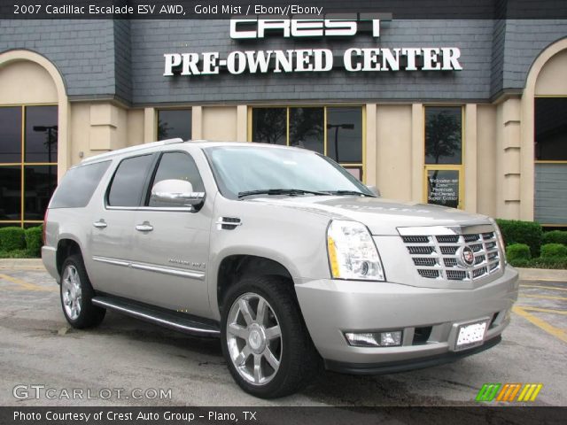 2007 Cadillac Escalade ESV AWD in Gold Mist