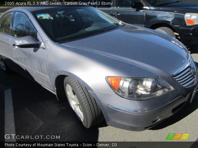 2005 Acura RL 3.5 AWD Sedan in Carbon Gray Pearl
