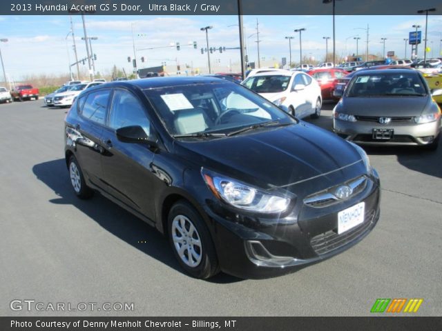 2013 Hyundai Accent GS 5 Door in Ultra Black