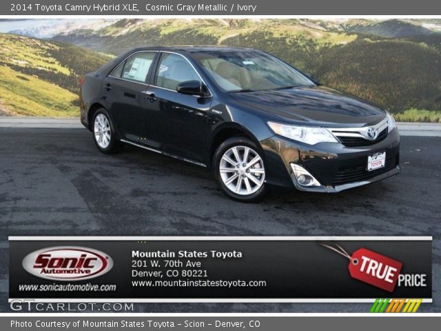 2014 Toyota Camry Hybrid XLE in Cosmic Gray Metallic