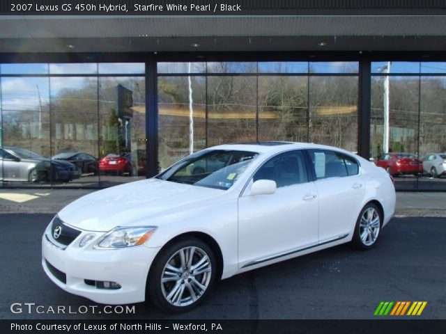 2007 Lexus GS 450h Hybrid in Starfire White Pearl