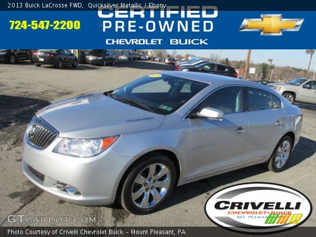 2013 Buick LaCrosse FWD in Quicksilver Metallic