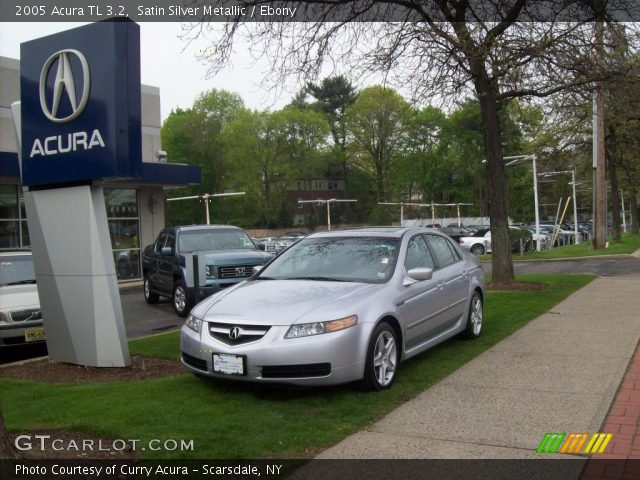 2005 Acura TL 3.2 in Satin Silver Metallic