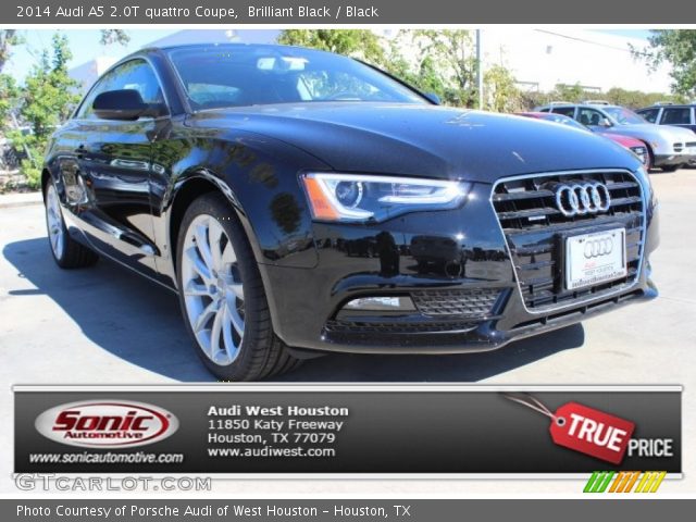 2014 Audi A5 2.0T quattro Coupe in Brilliant Black