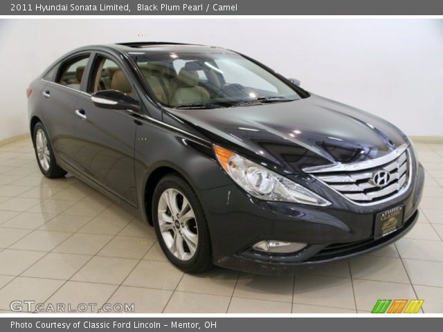 2011 Hyundai Sonata Limited in Black Plum Pearl