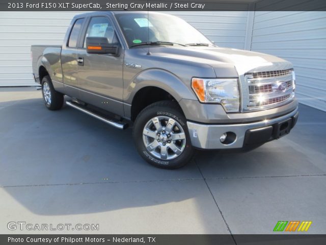 2013 Ford F150 XLT SuperCab in Sterling Gray Metallic