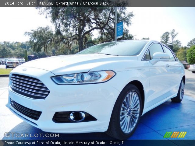 2014 Ford Fusion Titanium in Oxford White