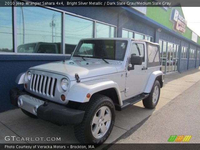 2010 Jeep Wrangler Sahara 4x4 in Bright Silver Metallic