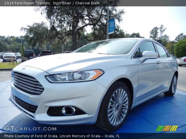 2014 Ford Fusion Titanium in Ingot Silver