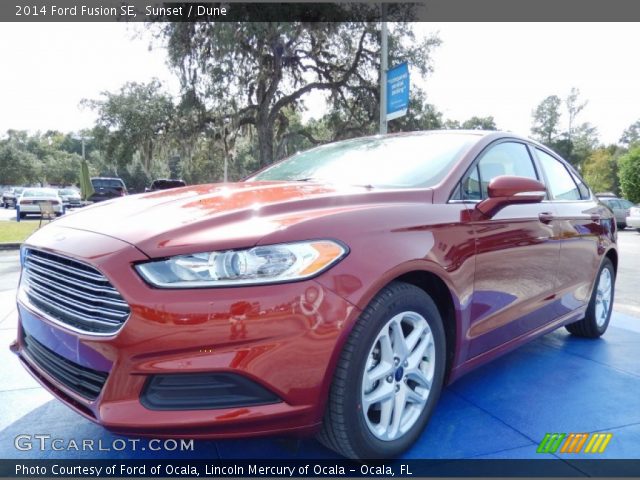 2014 Ford Fusion SE in Sunset