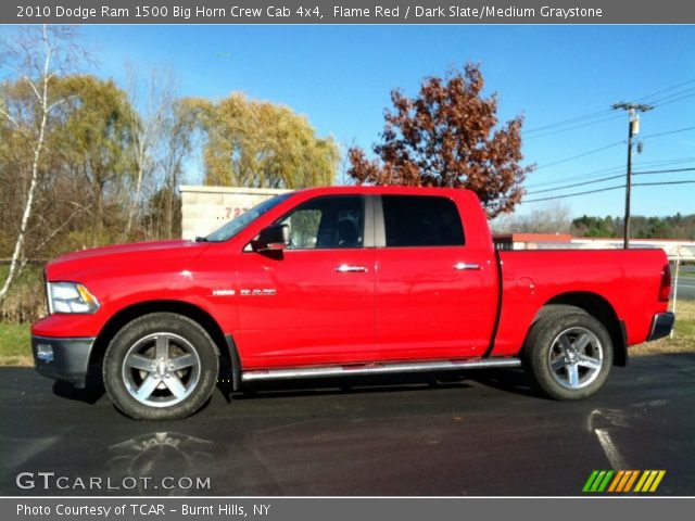 2010 Dodge Ram 1500 Big Horn Crew Cab 4x4 in Flame Red