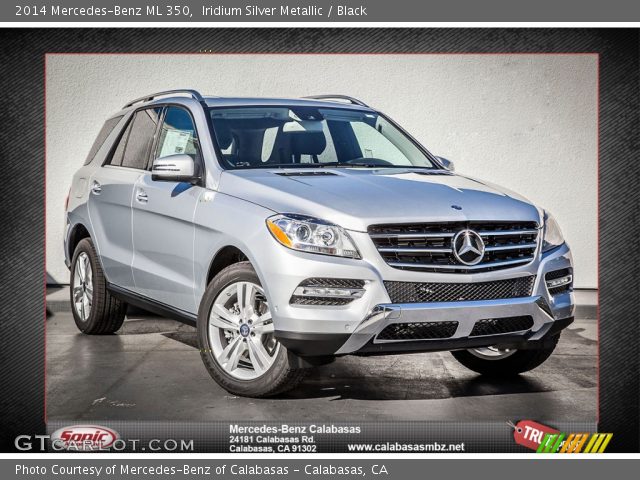 2014 Mercedes-Benz ML 350 in Iridium Silver Metallic