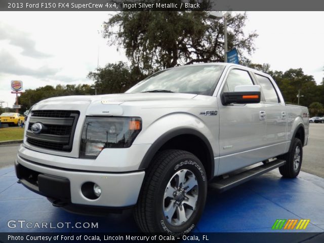 2013 Ford F150 FX4 SuperCrew 4x4 in Ingot Silver Metallic