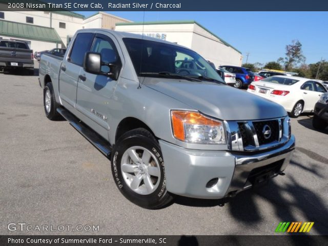2008 Nissan Titan SE Crew Cab in Radiant Silver