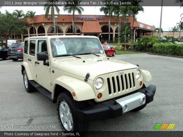 2011 Jeep Wrangler Unlimited Sahara 4x4 in Sahara Tan