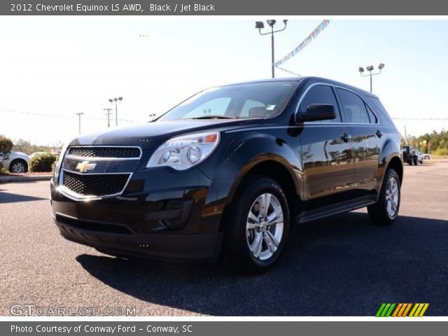 2012 Chevrolet Equinox LS AWD in Black