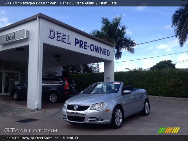 2010 Volkswagen Eos Komfort in Reflex Silver Metallic