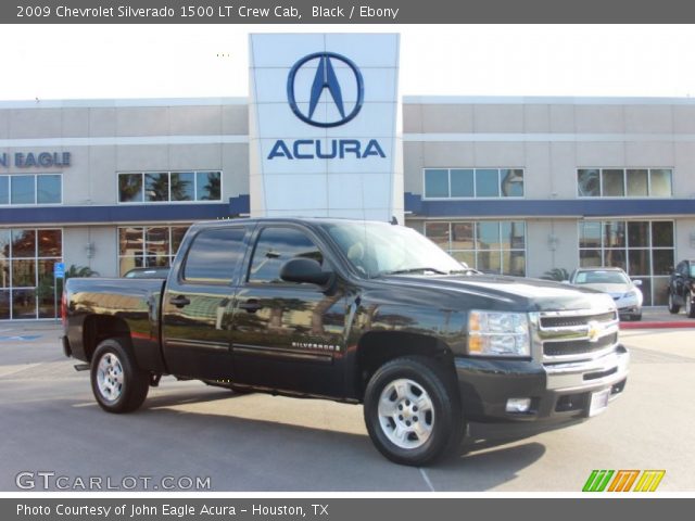 2009 Chevrolet Silverado 1500 LT Crew Cab in Black