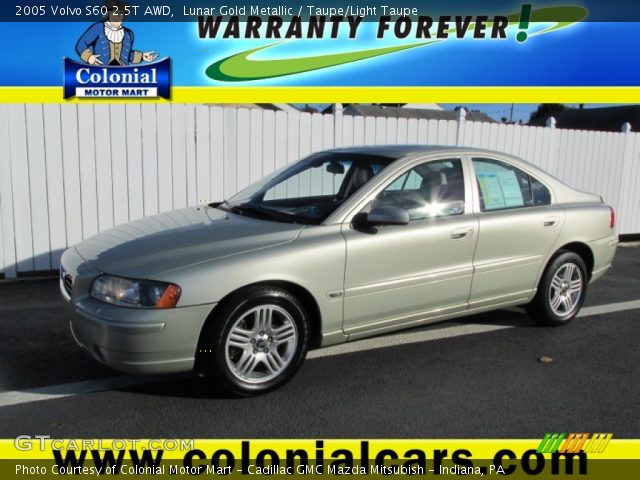 2005 Volvo S60 2.5T AWD in Lunar Gold Metallic