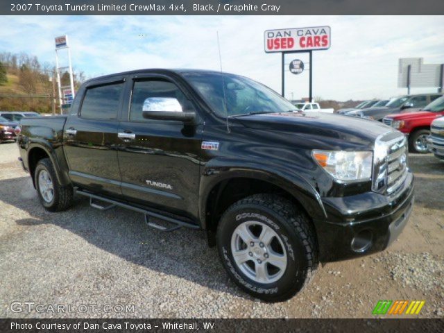 2007 Toyota Tundra Limited CrewMax 4x4 in Black