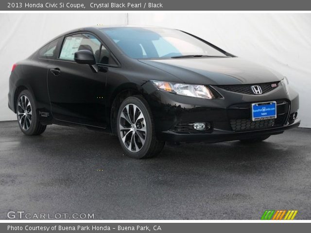 2013 Honda Civic Si Coupe in Crystal Black Pearl
