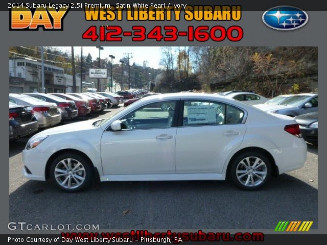 2014 Subaru Legacy 2.5i Premium in Satin White Pearl