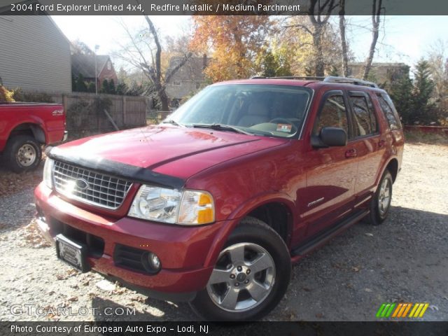 2004 Ford Explorer Limited 4x4 in Redfire Metallic