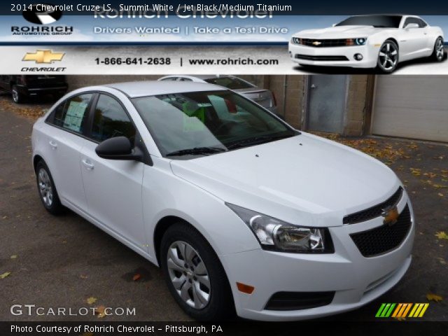 2014 Chevrolet Cruze LS in Summit White