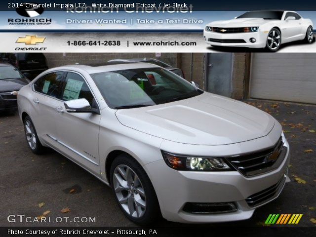 2014 Chevrolet Impala LTZ in White Diamond Tricoat