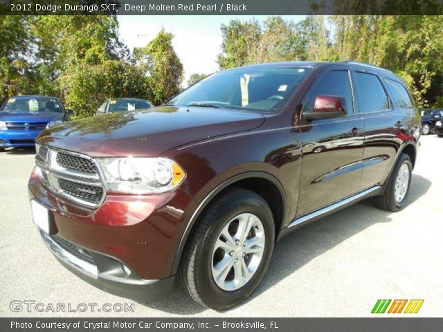 2012 Dodge Durango SXT in Deep Molten Red Pearl
