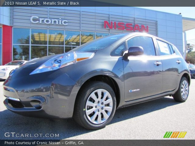 2013 Nissan LEAF S in Metallic Slate