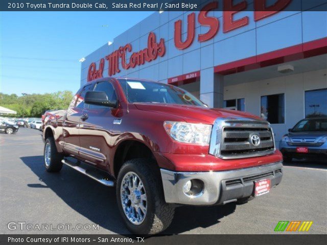 2010 Toyota Tundra Double Cab in Salsa Red Pearl