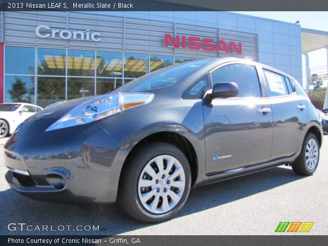 2013 Nissan LEAF S in Metallic Slate