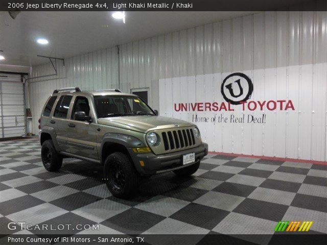 2006 Jeep Liberty Renegade 4x4 in Light Khaki Metallic