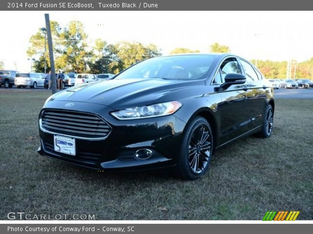 2014 Ford Fusion SE EcoBoost in Tuxedo Black