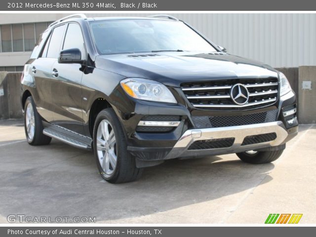 2012 Mercedes-Benz ML 350 4Matic in Black