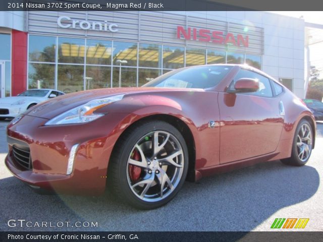 2014 Nissan 370Z Sport Coupe in Magma Red