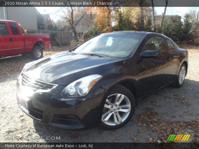 2010 Nissan Altima 2.5 S Coupe in Crimson Black