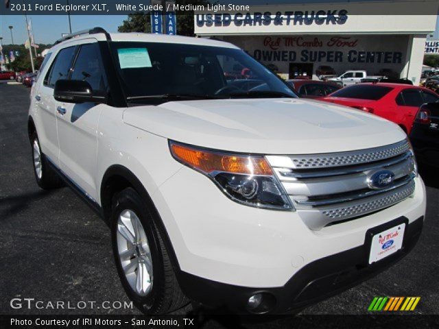 2011 Ford Explorer XLT in White Suede
