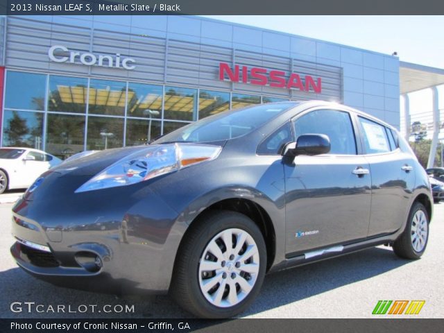 2013 Nissan LEAF S in Metallic Slate
