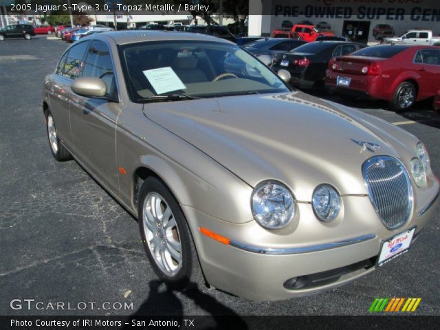 2005 Jaguar S-Type 3.0 in Topaz Metallic