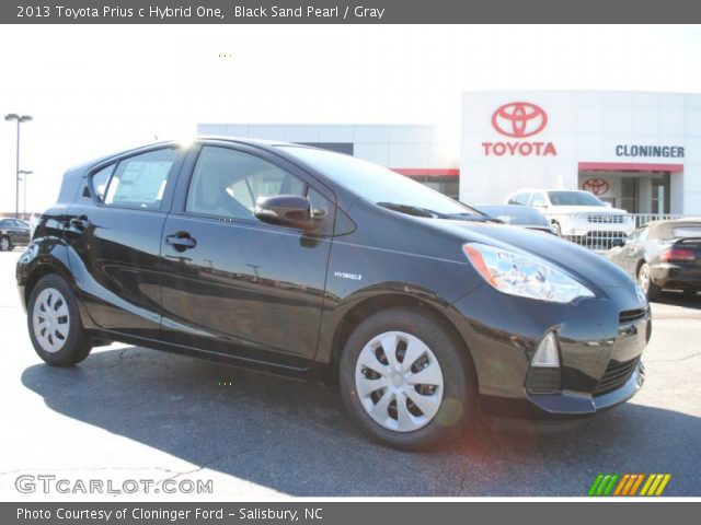 2013 Toyota Prius c Hybrid One in Black Sand Pearl