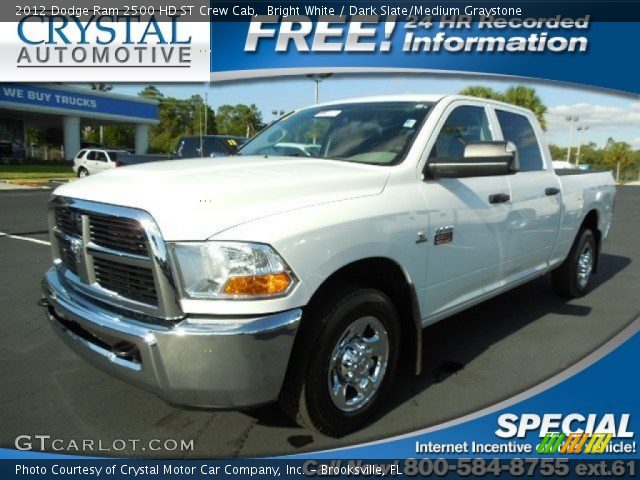 2012 Dodge Ram 2500 HD ST Crew Cab in Bright White