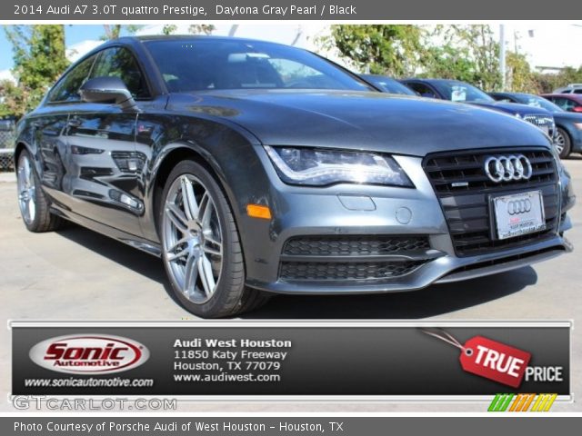 2014 Audi A7 3.0T quattro Prestige in Daytona Gray Pearl