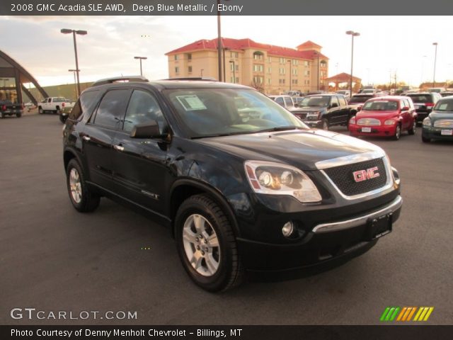 2008 GMC Acadia SLE AWD in Deep Blue Metallic