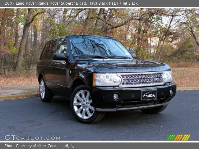 2007 Land Rover Range Rover Supercharged in Java Black Pearl