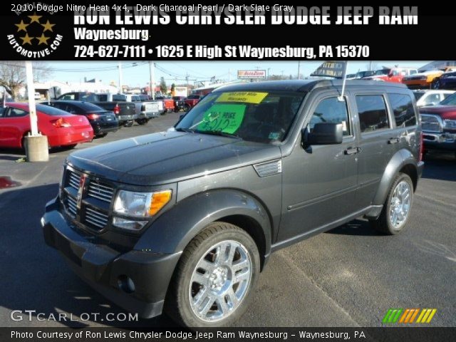 2010 Dodge Nitro Heat 4x4 in Dark Charcoal Pearl