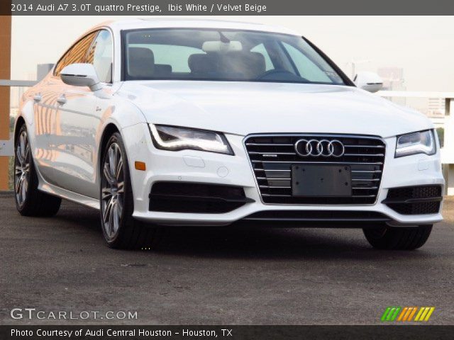 2014 Audi A7 3.0T quattro Prestige in Ibis White