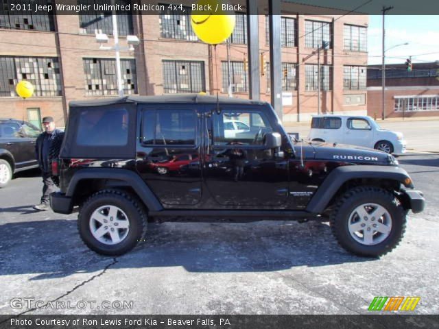 2011 Jeep Wrangler Unlimited Rubicon 4x4 in Black