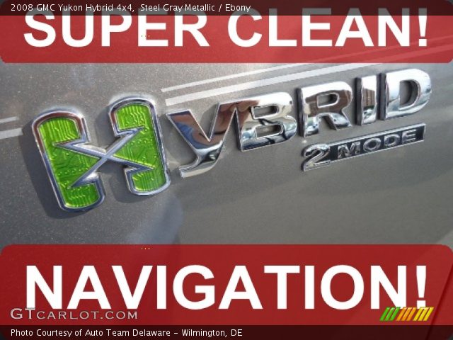 2008 GMC Yukon Hybrid 4x4 in Steel Gray Metallic